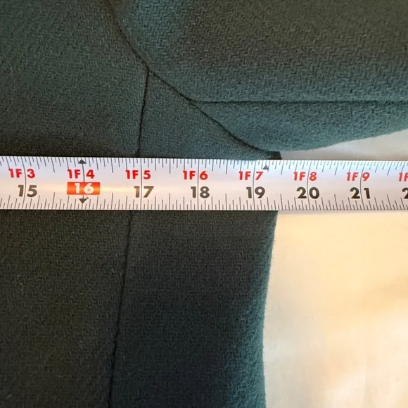 J.Crew Italian Stadium Cloth Nello Gori Coat | Green | Size 10 | NWOT - Picture 5 of 5